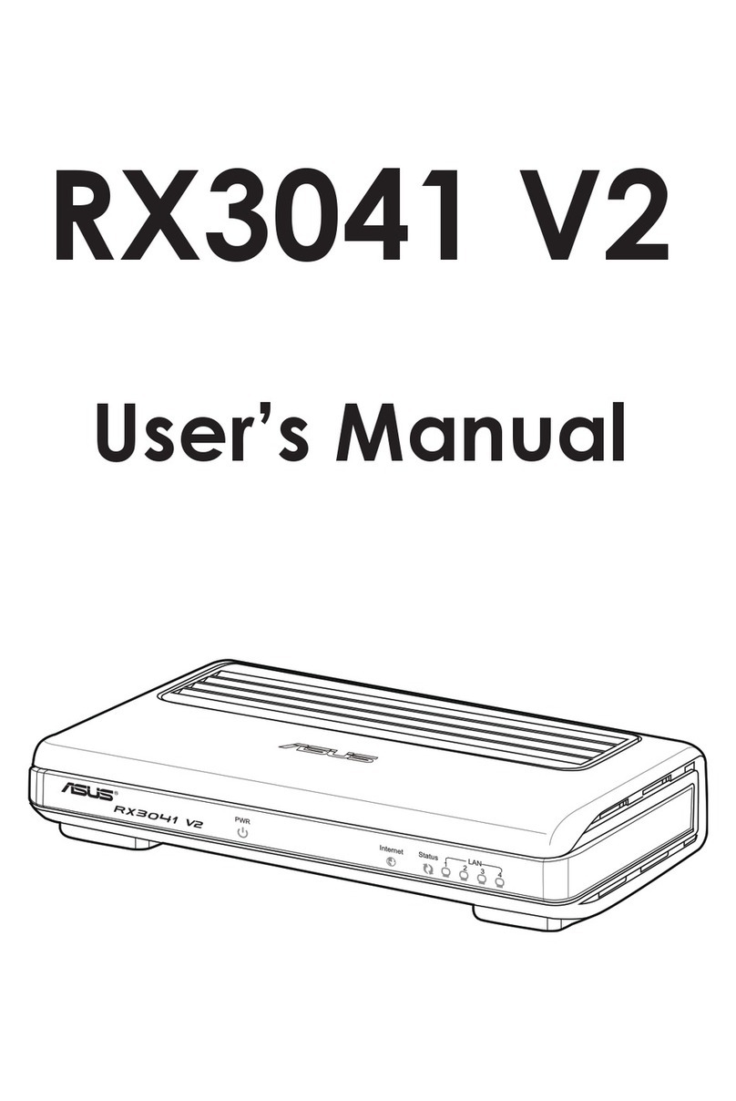 Asus RX3041 V2 User manual Asus RX3041 V2 User manual
