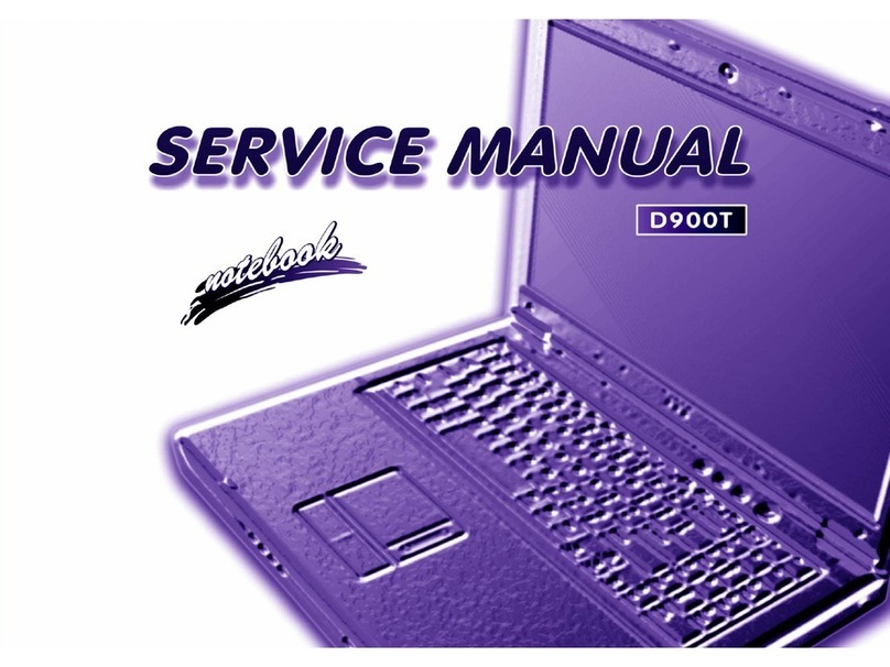 Clevo D900T User manual Clevo D900T User manual