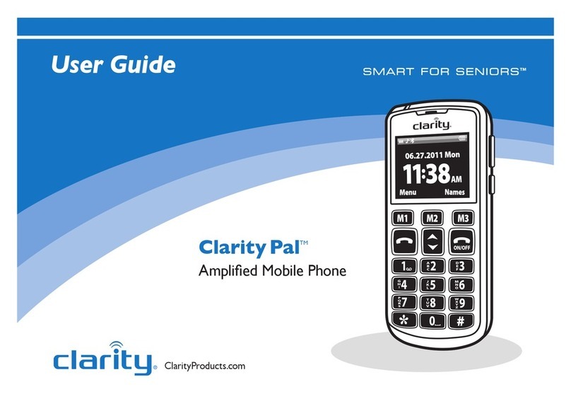 Clarity Clarity Pal User manual