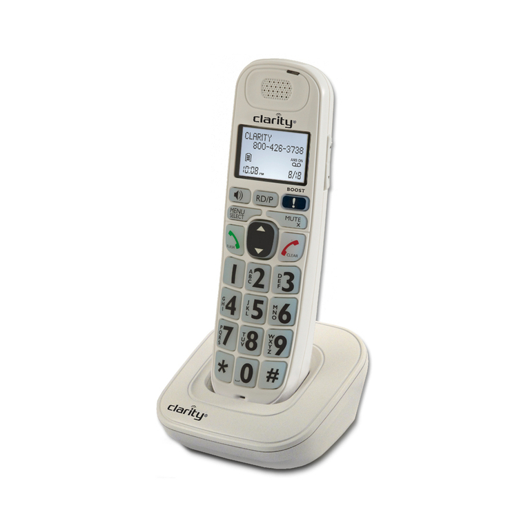 Clarity D712 user guide