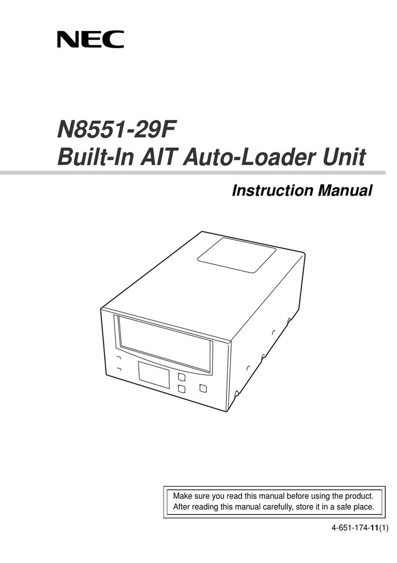 NEC N8551-29F User manual