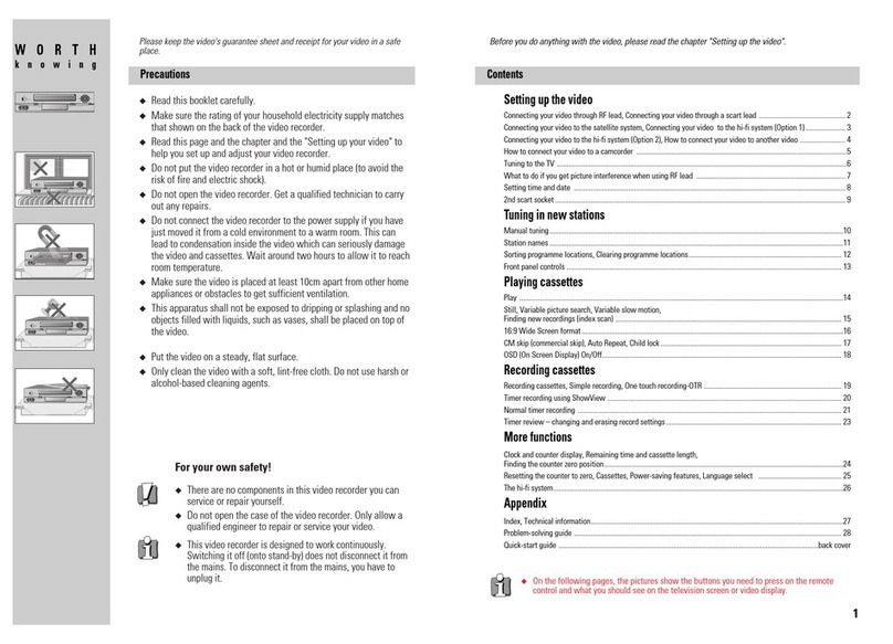 Sencor SENCOR SVR-630 instruction manual