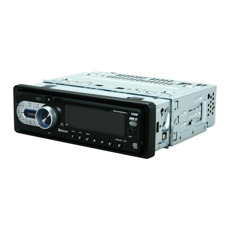 Clarion CZ509A User manual