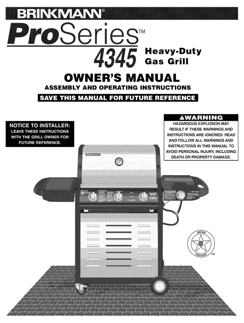 BRINKMAN 4345 Ower's manual