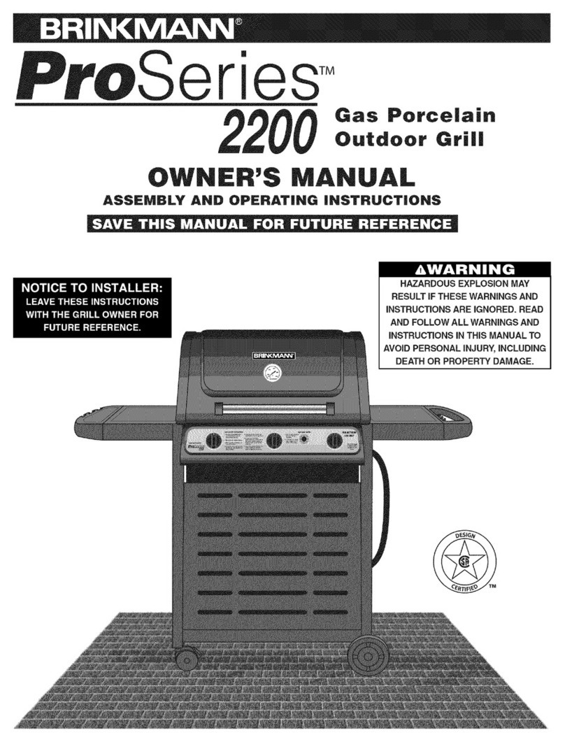 BRINKMAN 2200 owner's manual