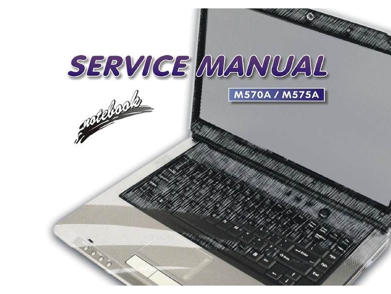 Clevo M570A User manual