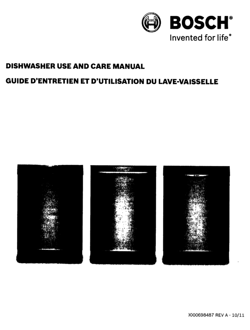 Bosch SHE3ARF5UC User manual