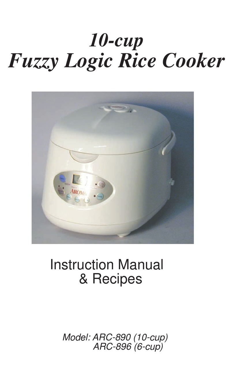 Aroma ARC-890 instruction manual