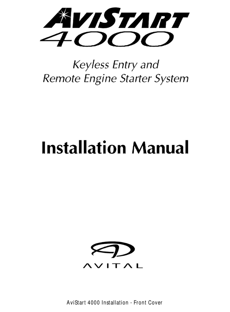 Avital AVISTART 4000 User manual