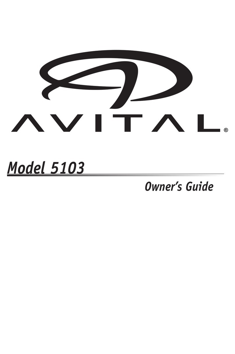 Avital 5103 owner's guide