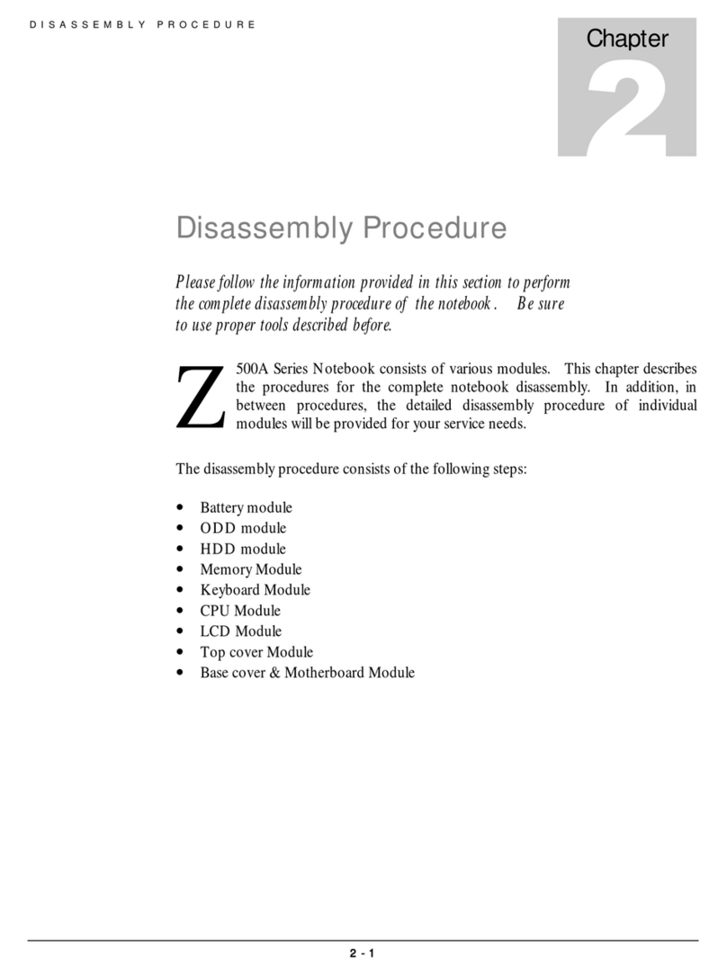 Asus Z500A Series Service manual