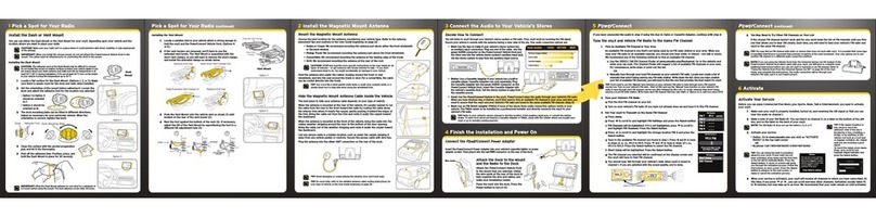 Audiovox XDNX1H1 User manual