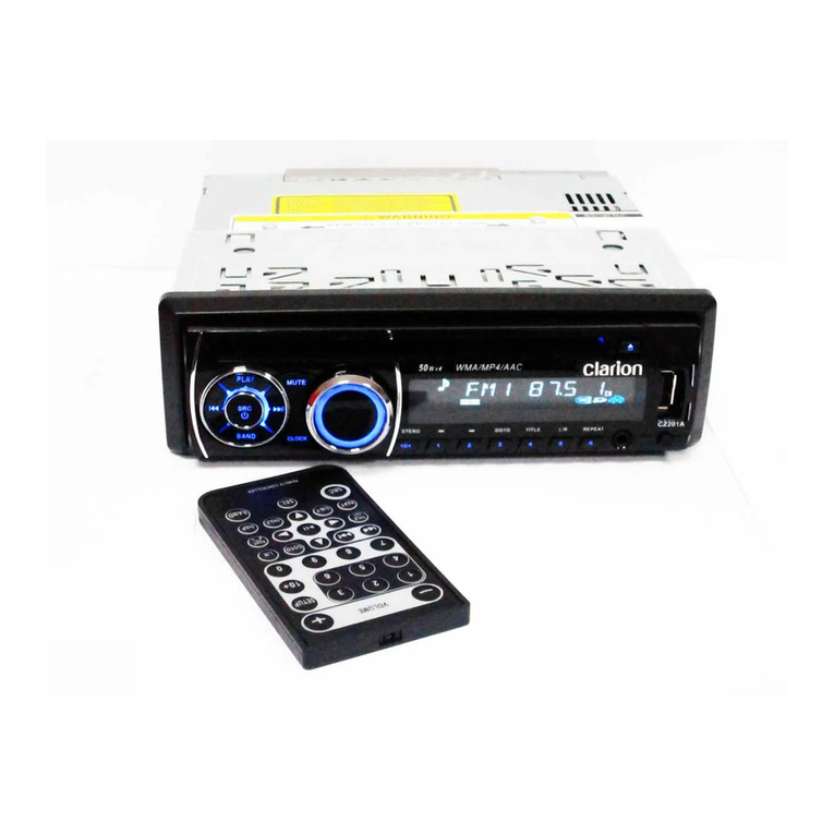 Clarion CZ201A User manual