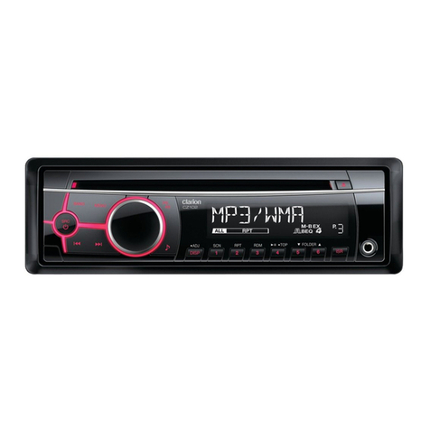 Clarion CZ102E User manual