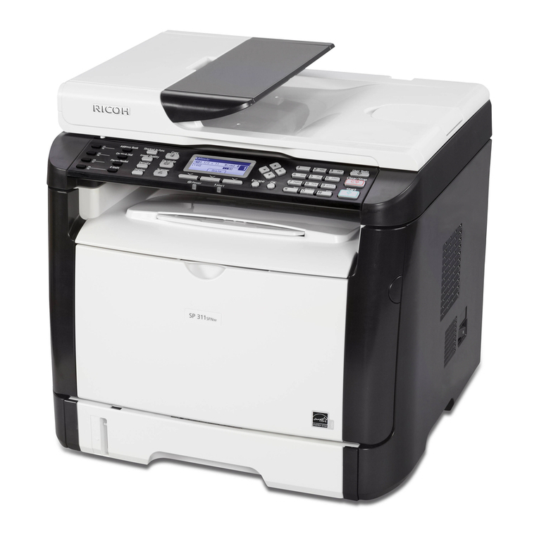 Ricoh SP 311SFNw user guide