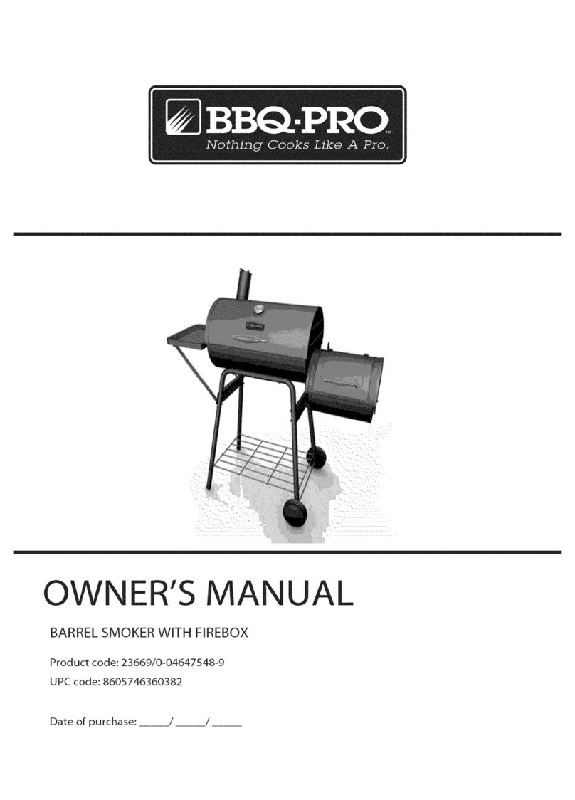 BBQ 23669 owner's manual