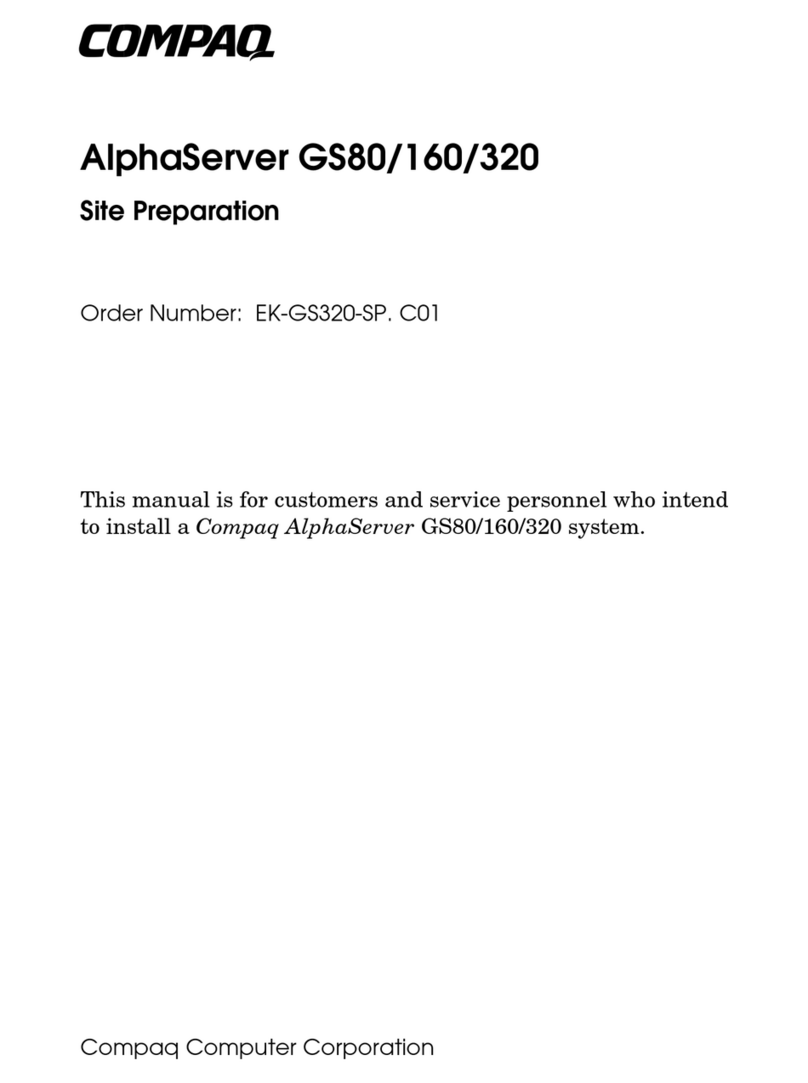 Compaq AlphaServer GS80 Operating instructions