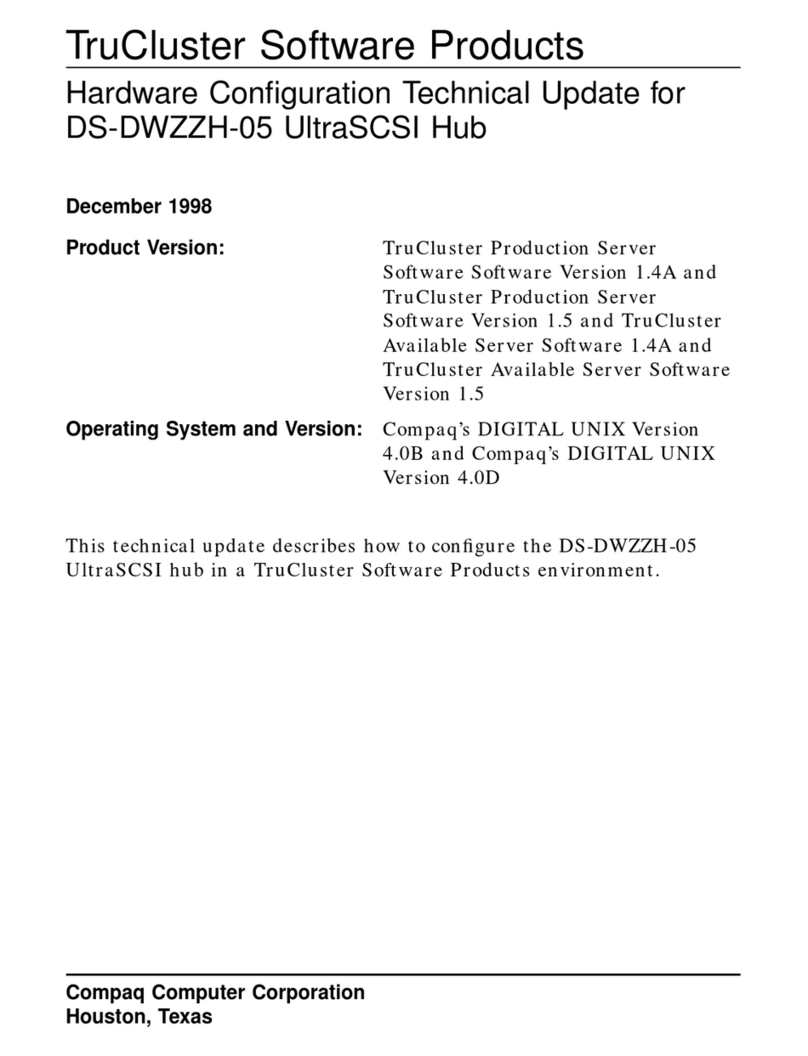 Compaq DS-DWZZH-05 Technical manual