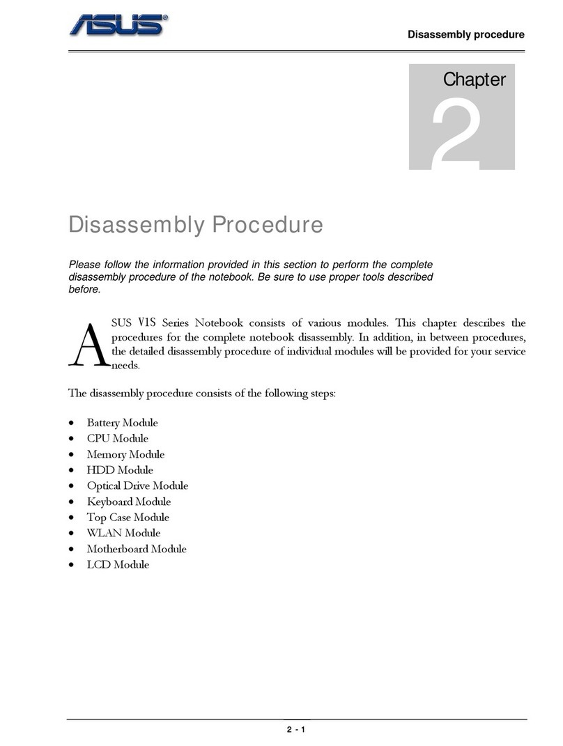 Asus V1S Series Service manual
