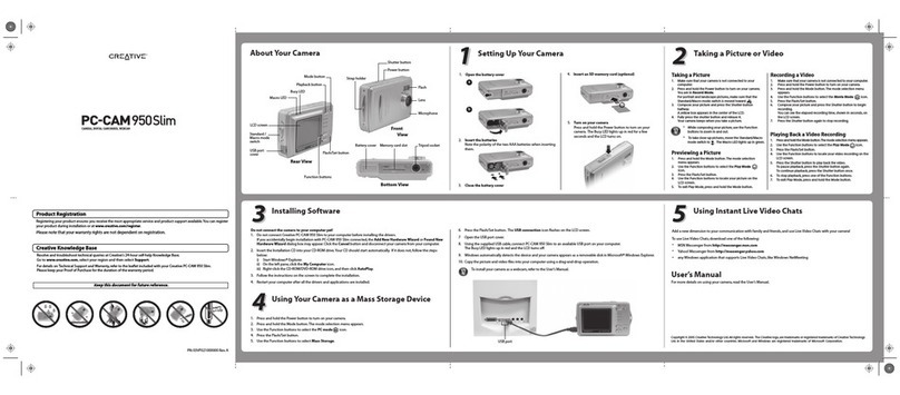 Creative PC-CAM 950 Slim user manual