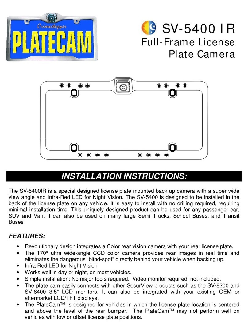 CrimeStopper SV-5400.IR installation instructions