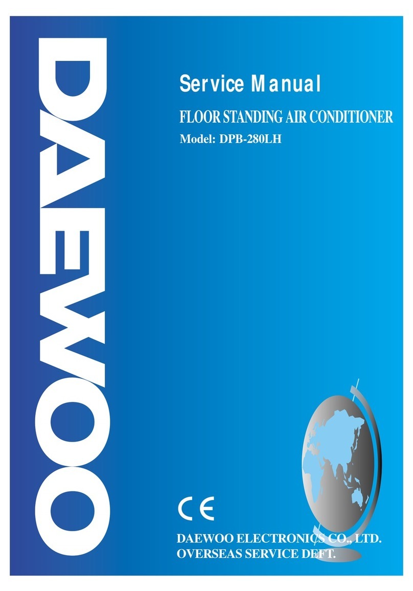 Daewoo DPB-280LH User manual