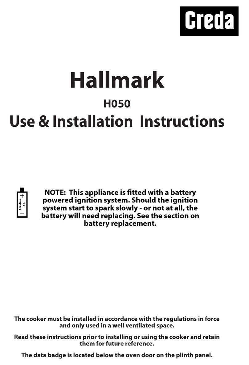 Creda Hallmark H050 User manual