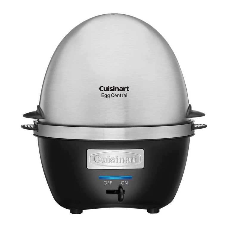 Cuisinart Egg Central CEC-10 Instruction/recipe booklet