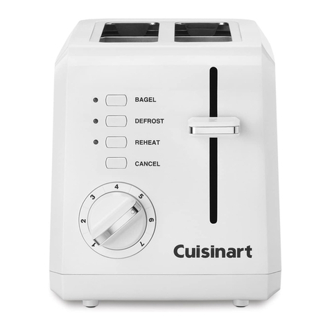 Cuisinart CPT-122 Series Instruction booklet