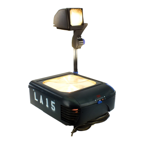 3M Overhead Projector 1800 Series Manual