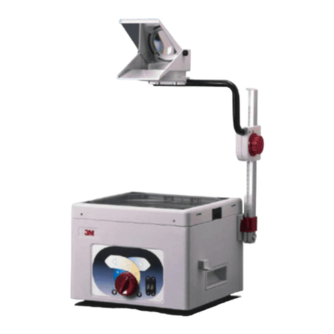 3M Overhead Projector 1600 Series Manual