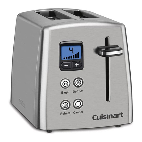 Cuisinart CPT-415 Instruction booklet