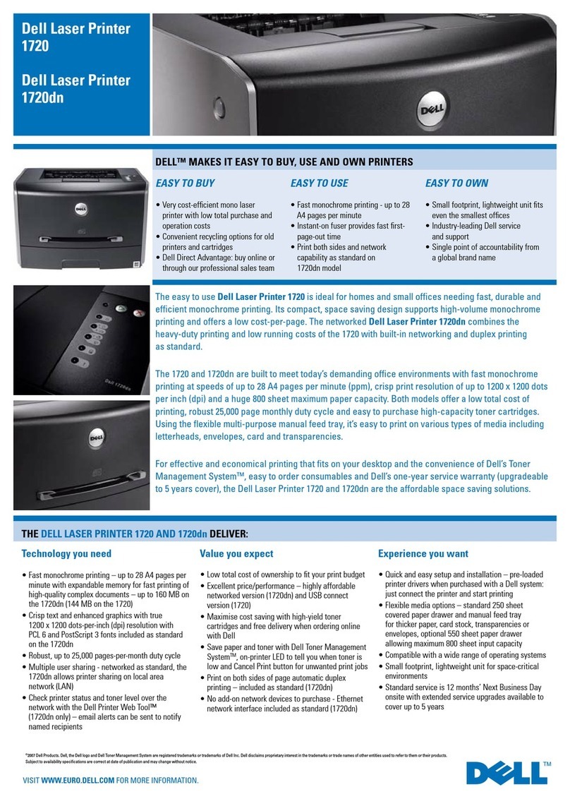 Dell 1720 - Vostro - Core 2 Duo 2.2 GHz User manual