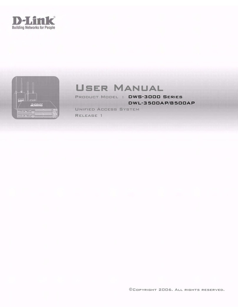 D-Link UNIFIED WIRED & WIRELESS ACCESS SYSTEM... User manual