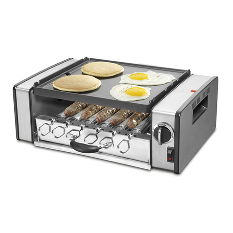Cuisinart Compact Grill Centro GC-15 Installation and operation manual Cuisinart Compact Grill Centro GC-15 Installation and operation manual