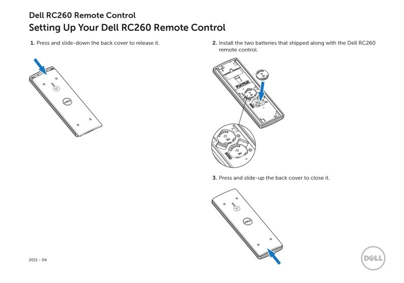 Dell RC260 User manual