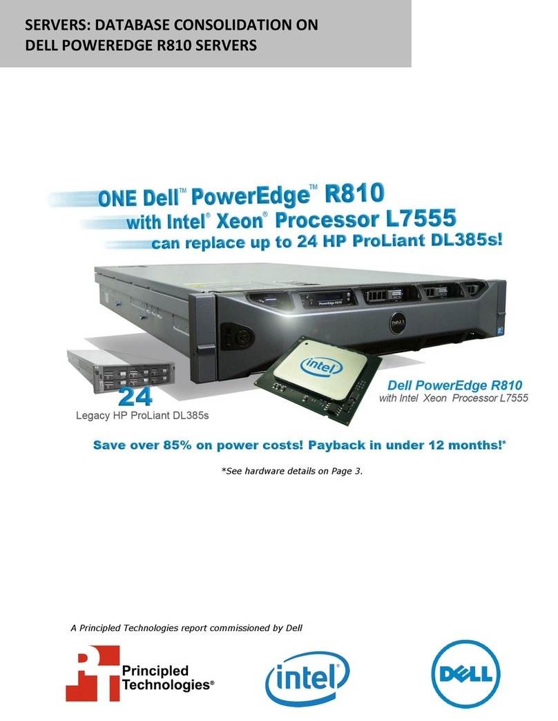 Dell PowerEdge R810 User manual