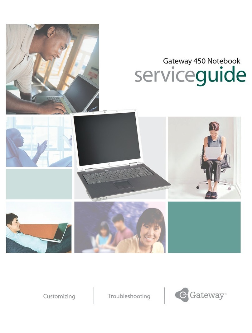 Gateway 450ROG User manual