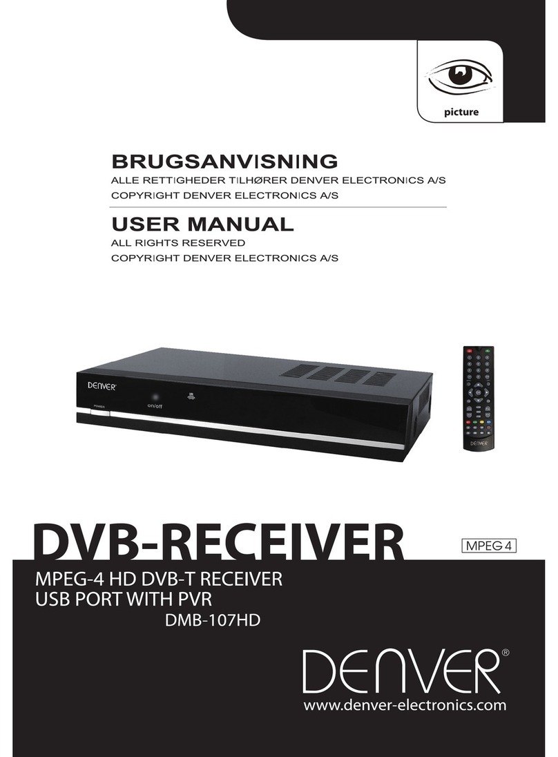 Denver DMB-107HD user manual