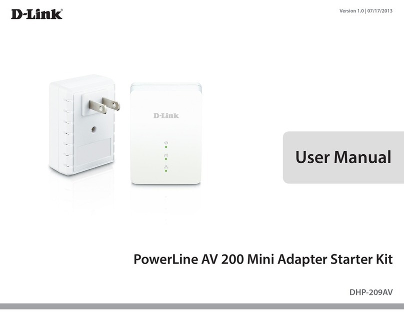 D-Link DHP-209AV User manual