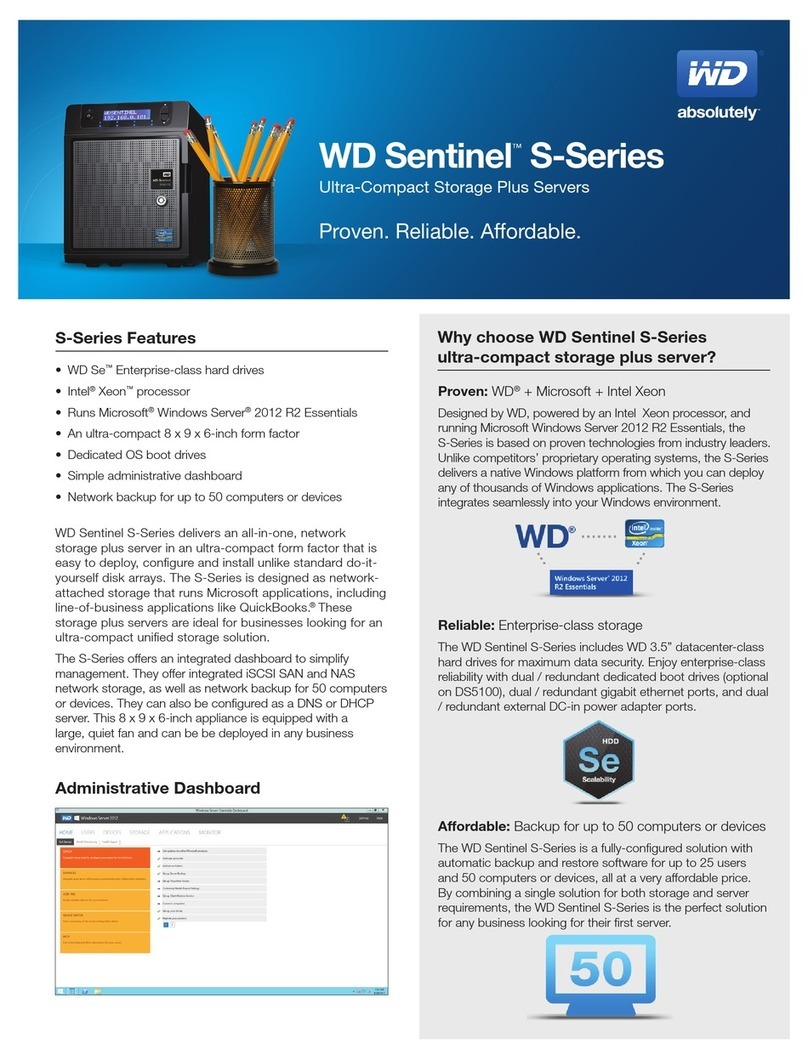Western Digital WDBWVL0080KBK datasheet Western Digital WDBWVL0080KBK datasheet