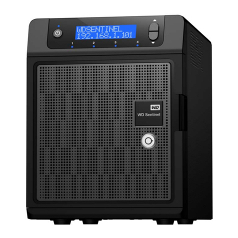 Western Digital WDBWVL0080KBK Operating manual