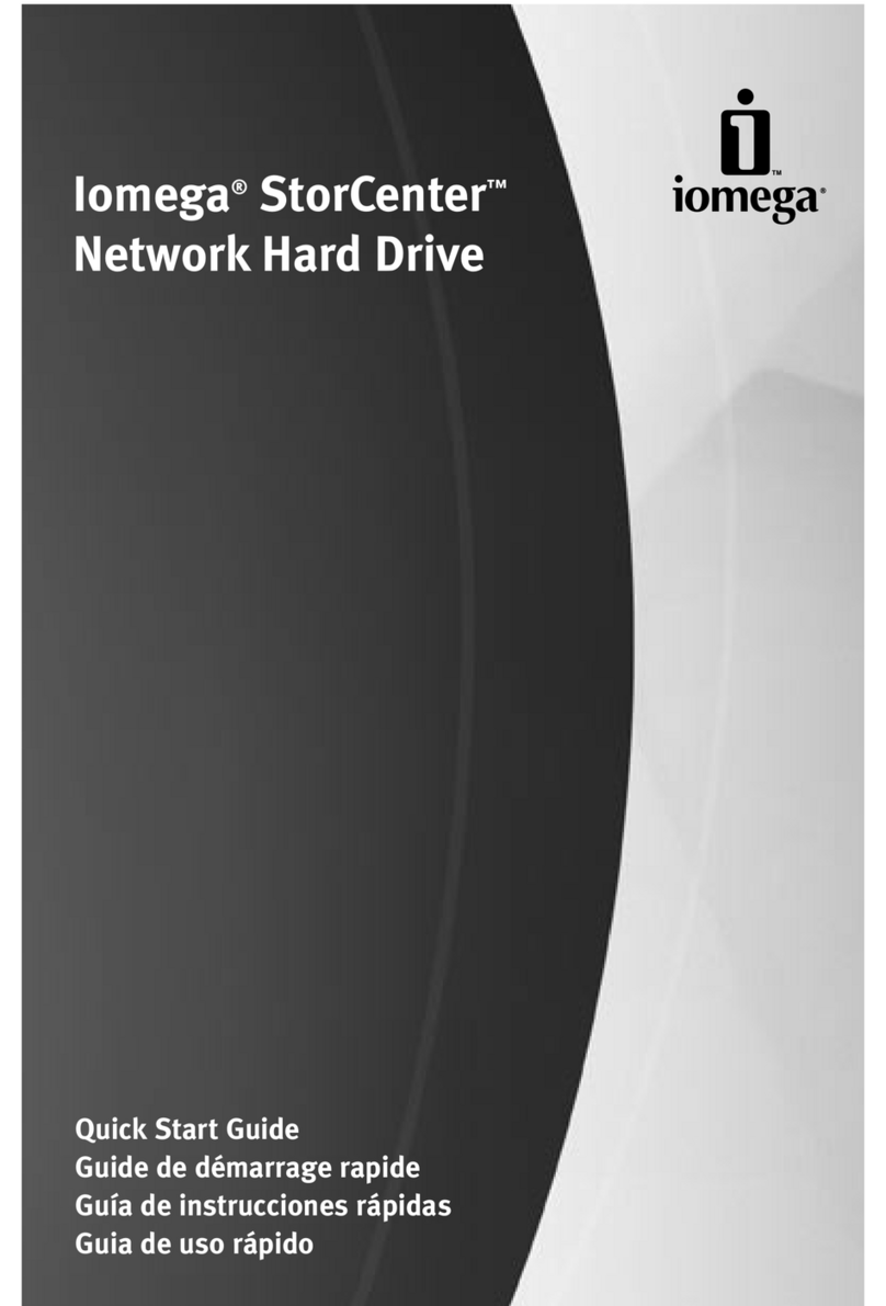 Iomega 33271 - StorCenter Network Hard Drive quick start guide Iomega 33271 - StorCenter Network Hard Drive quick start guide