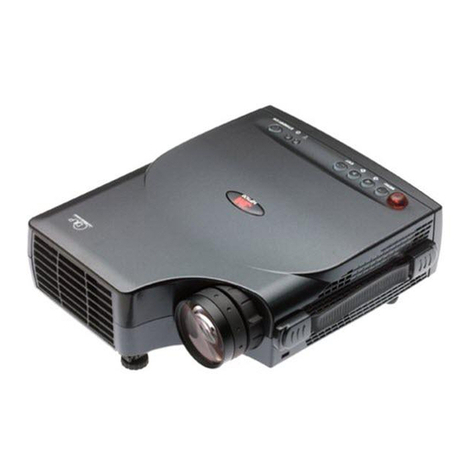 3M Multimedia Projector MP7630 Operator's guide