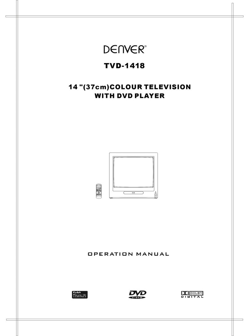 Denver TVD-1418 Operation manual