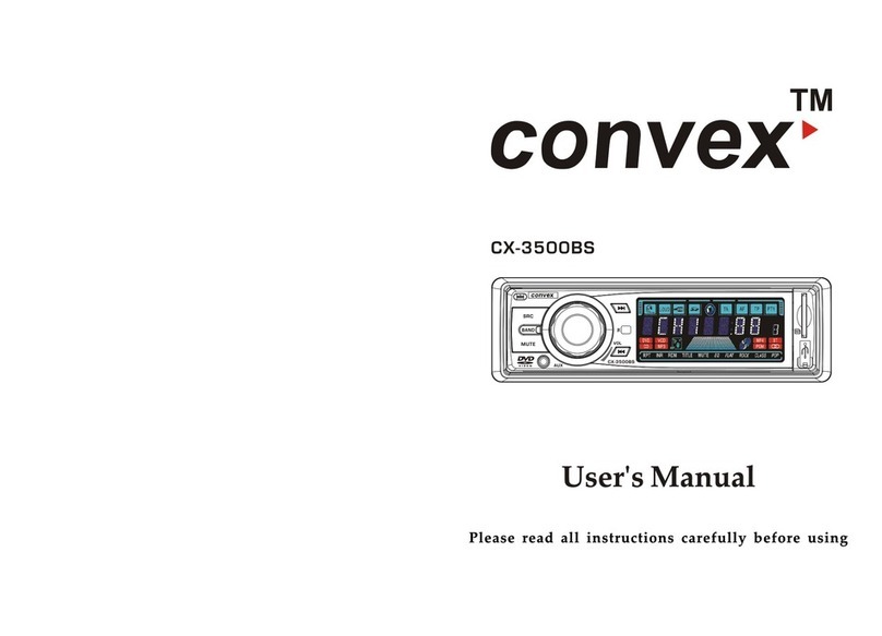 Convex CX-3500BS User manual