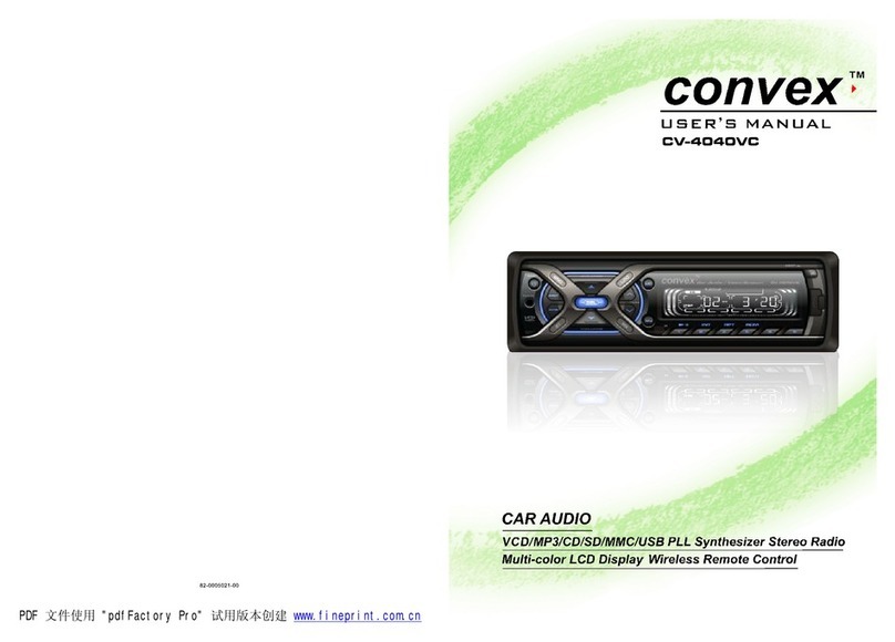 Convex CV-4040VC User manual