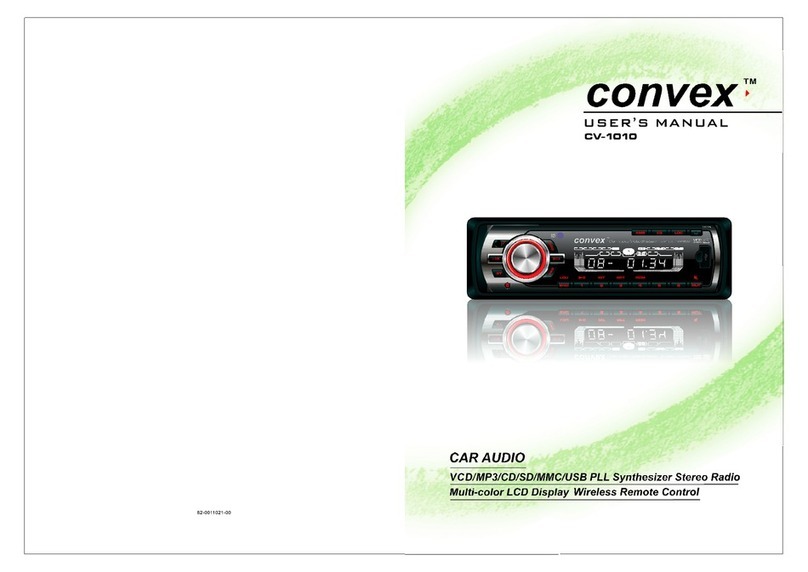 Convex CV-1010VC User manual