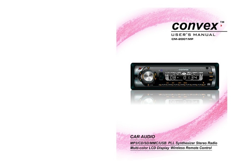 Convex CM-2001MP User manual