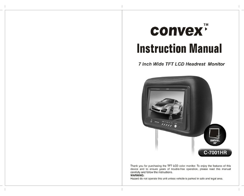 Convex C-7001HR User manual Convex C-7001HR User manual